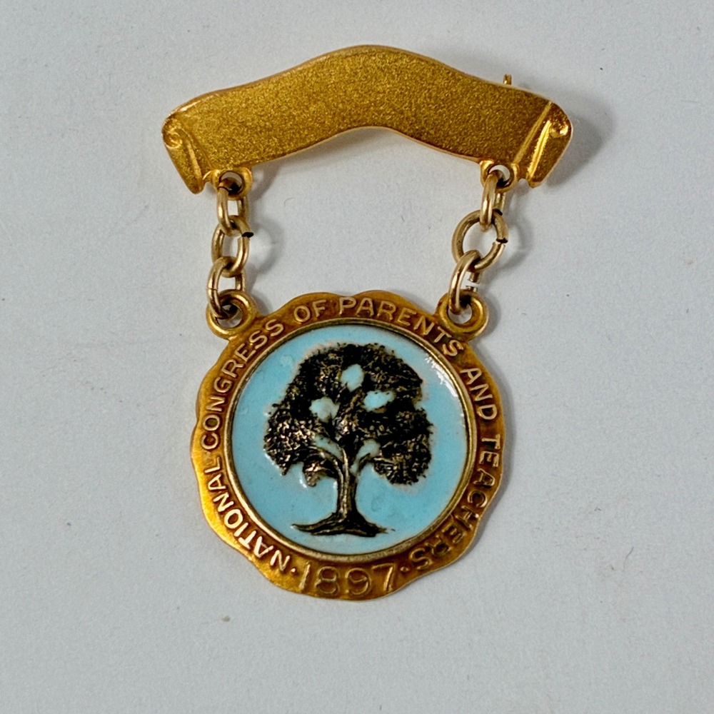 Vintage L.G. Balfour 10K Gold PTA National Congress of Parents Teachers Pin 1897